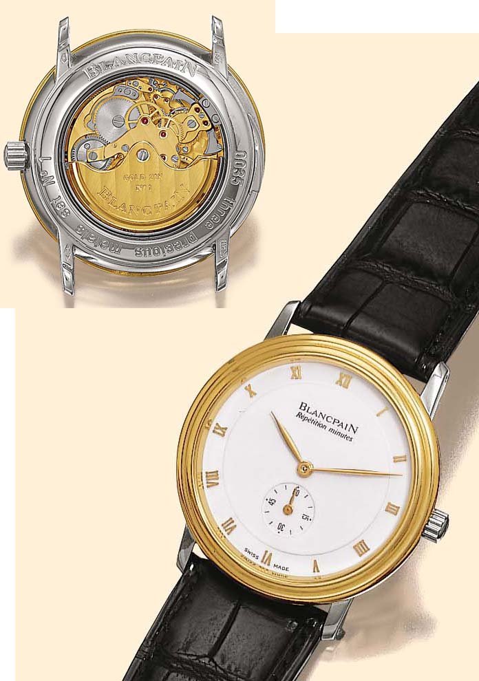 Blancpain minute repeater price hot sale